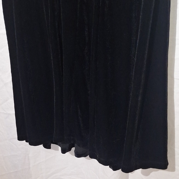 Formal Maxi Dress, Black And Gold, Floral Rose Design, Robbie Bee, Sz 16, NWOT - Picture 7 of 14